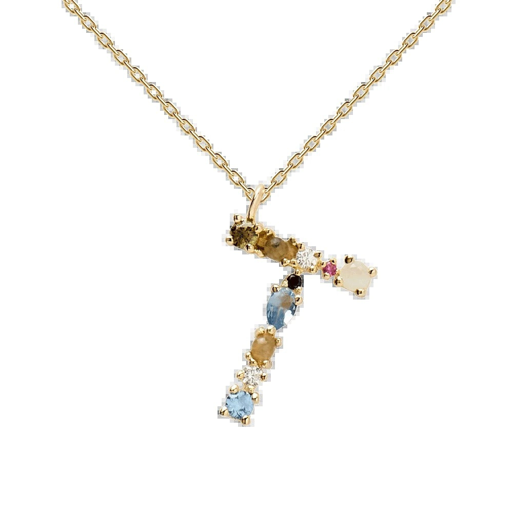 Golden Alphabet Charm