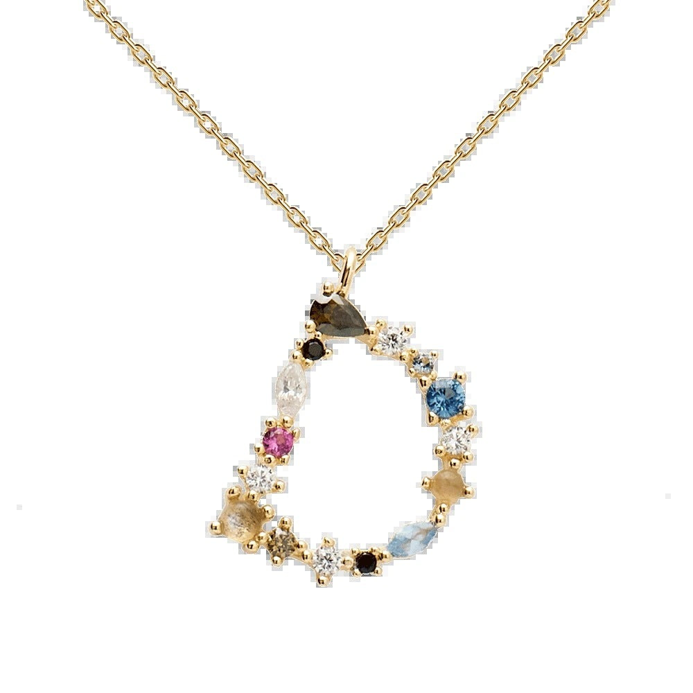 Golden Alphabet Charm