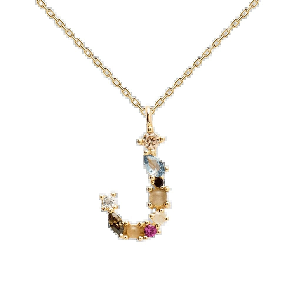 Golden Alphabet Charm