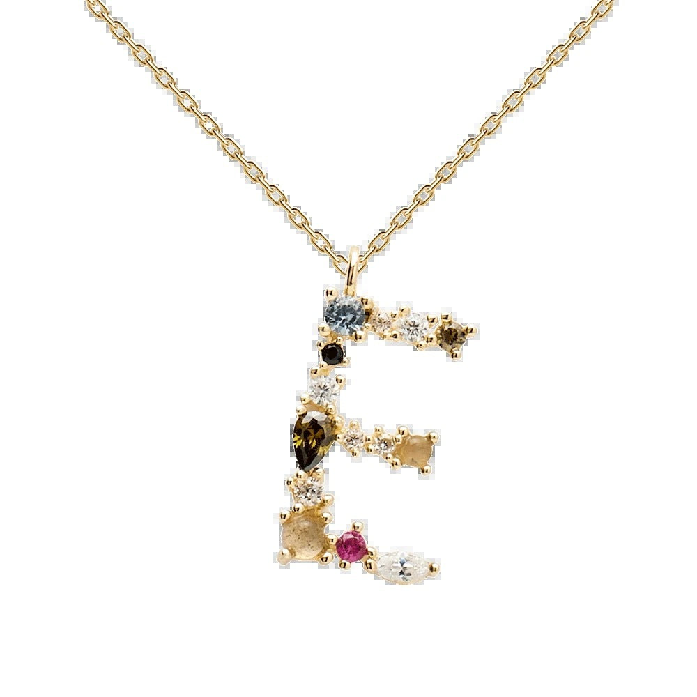 Golden Alphabet Charm
