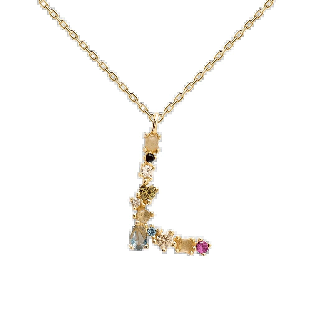 Golden Alphabet Charm