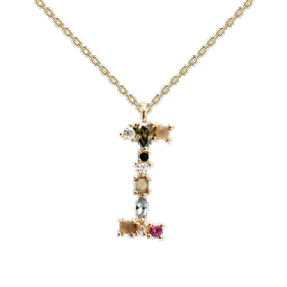 Golden Alphabet Charm