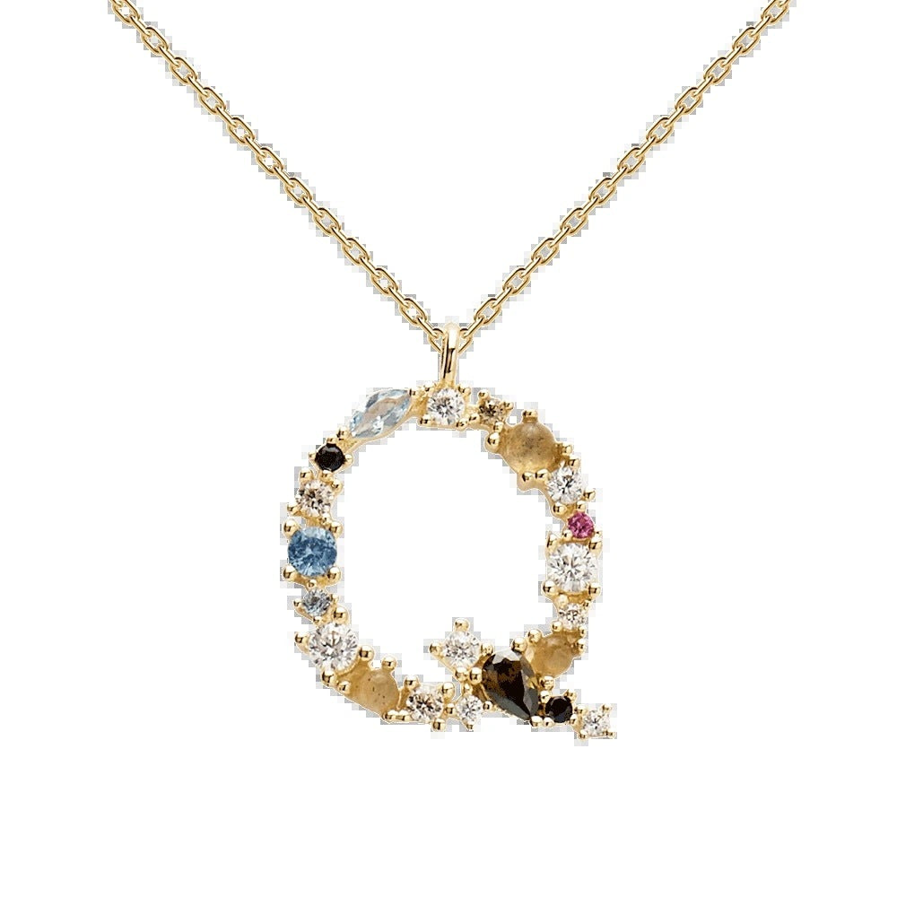 Golden Alphabet Charm