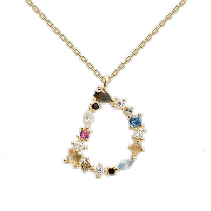 Golden Alphabet Charm